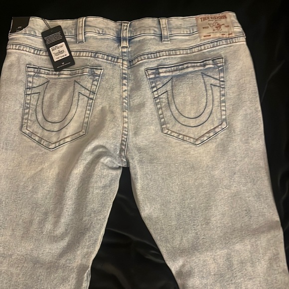 Truck Religion Dream Caught Rip Light Wash Jeans